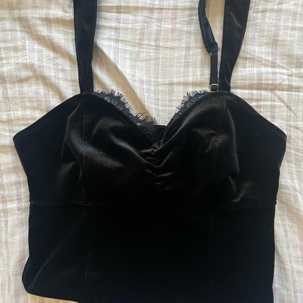 Abercrombie & Fitch Black Sleeveless Top